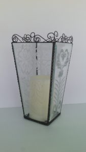 301 Etched Glass Planter